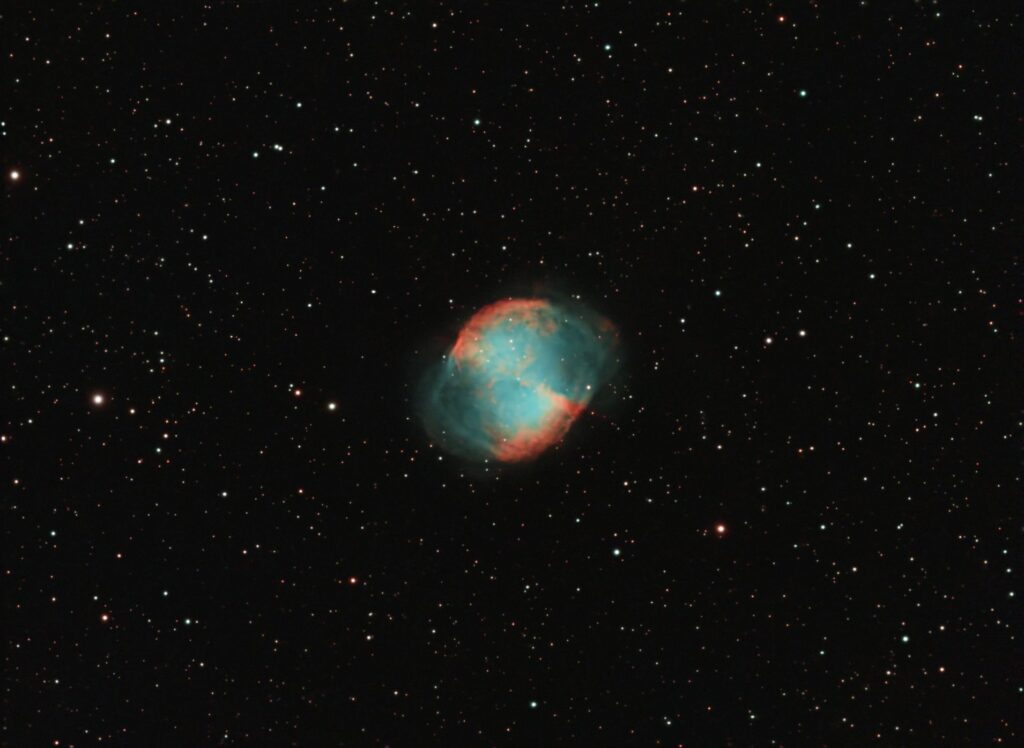 M 27 The Apple Core Nebula
