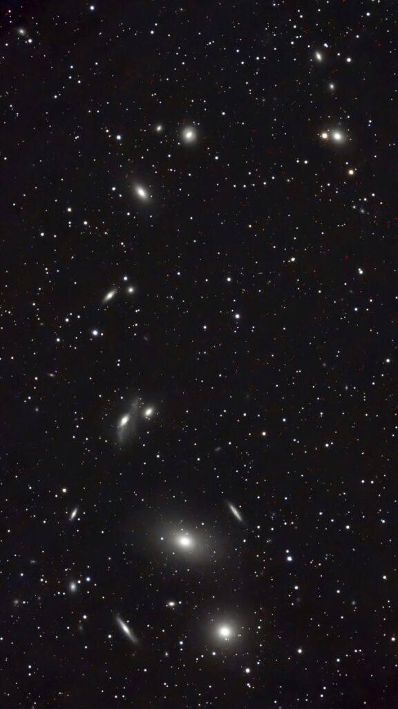 Markarian's Chain in the Virgo Constellation